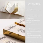 Luxury White and Gold Business Cards| Gold Edges | Free Design - Image 2